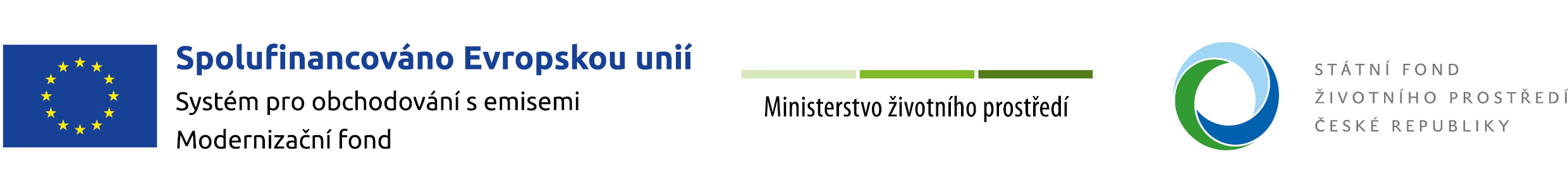 Logo kombinace ModFond, MŽP, SFŽP